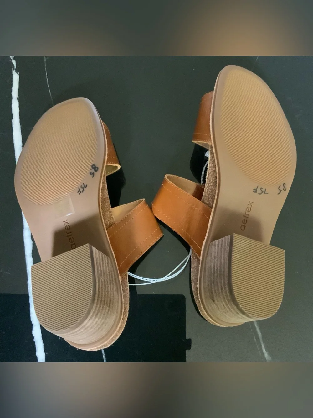 Aetrex Tatiana Women's Slide Leather Sandals